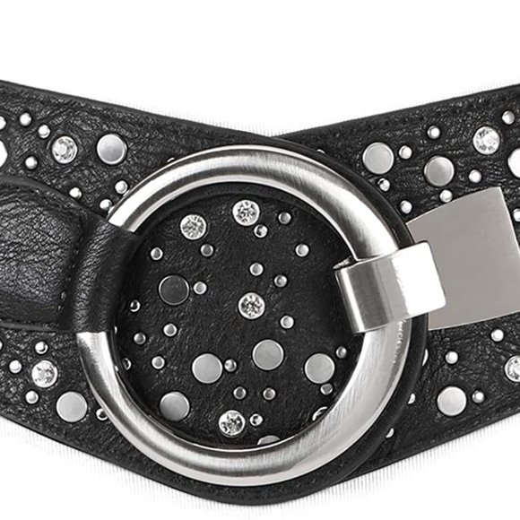 Women\'s Fashion Vintage Wide Elastic Waist Belt main image 5